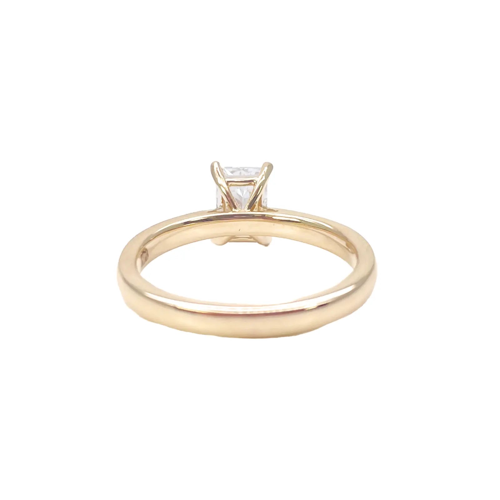 Radiant Cut Natural Diamond Solitaire Engagement Ring 0.70ct GIA Certified  Diamond Ring